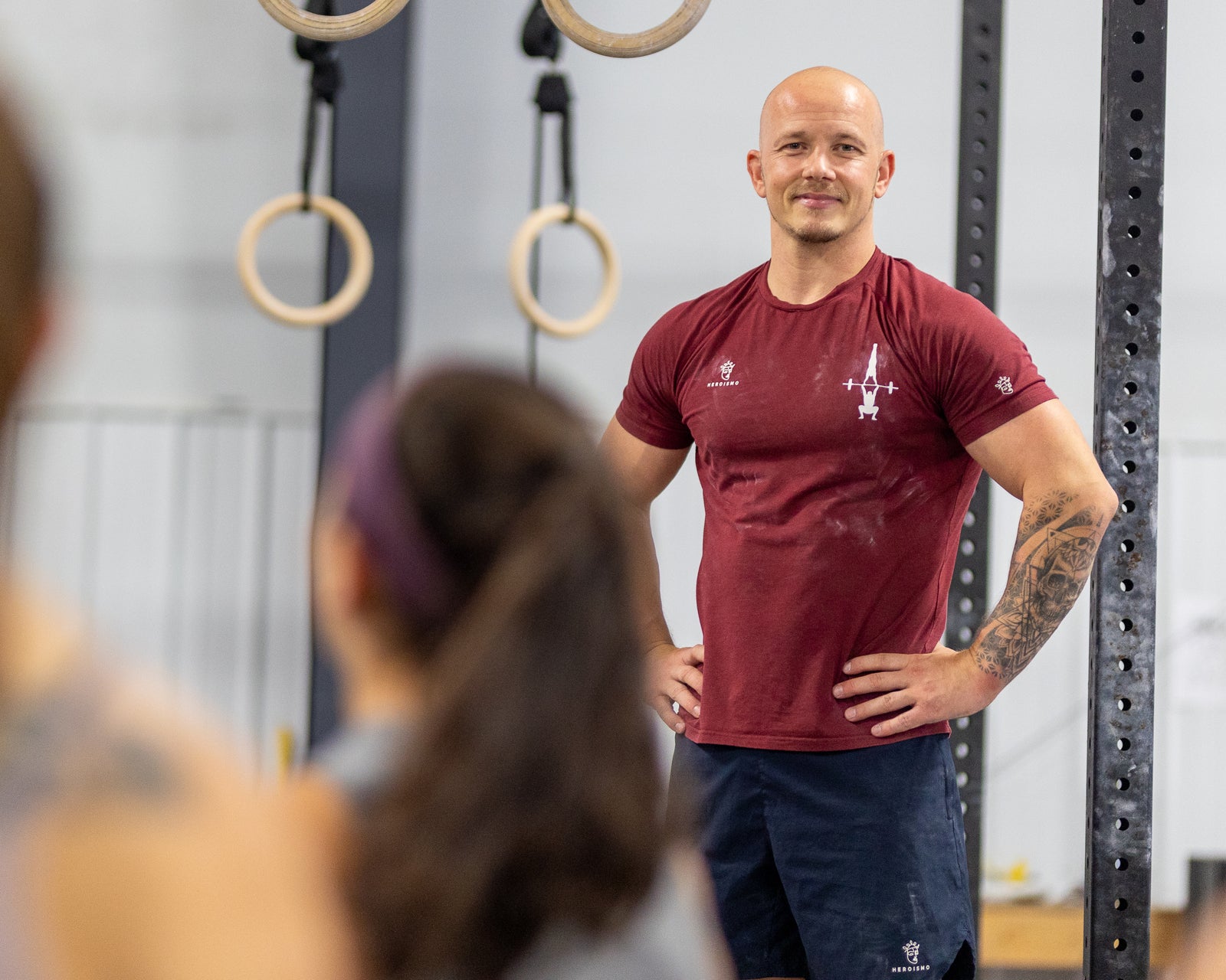 Coach coaching at Power Monkey Camp