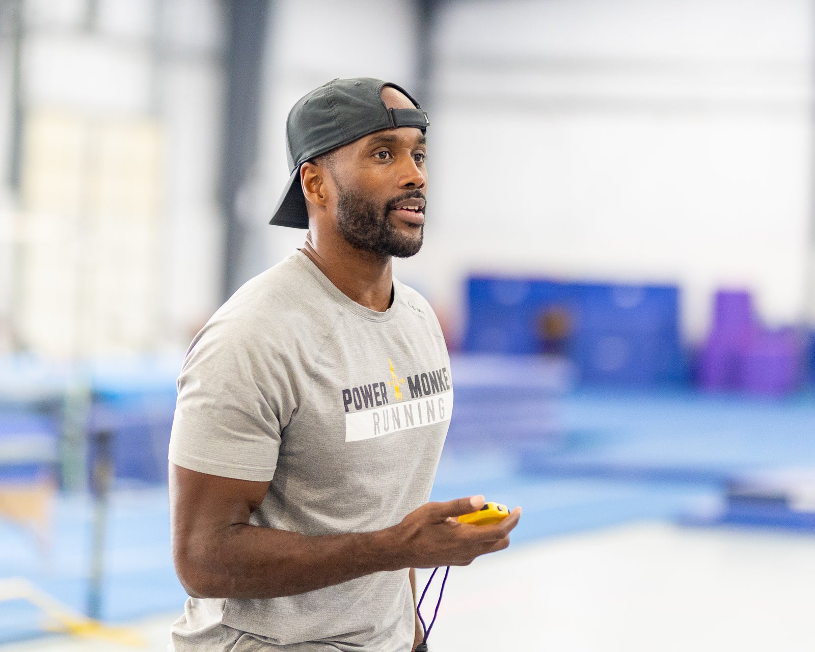Darnell Hardy coaching at Power Monkey Camp