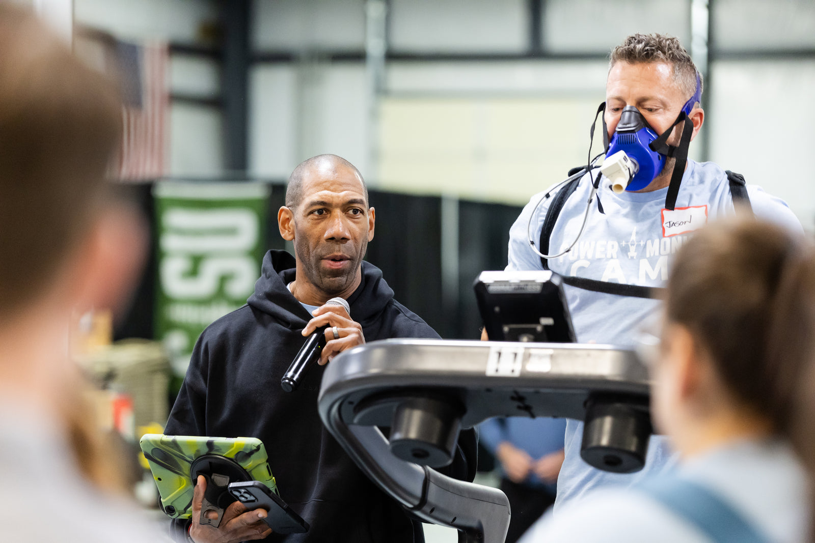 ISAIAH ROBINSON coaching at Power Monkey Camp