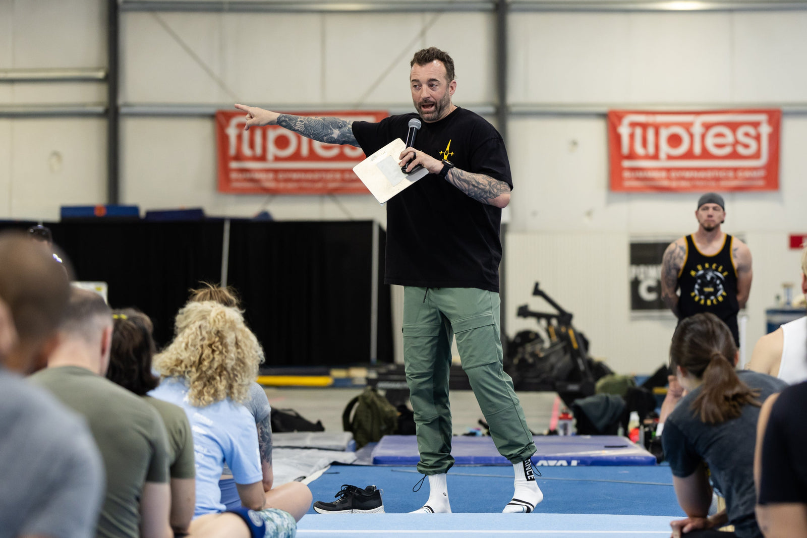 Coach coaching at Power Monkey Camp