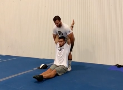 Shoulder Stretching with Dave Durante and Jake Dalton