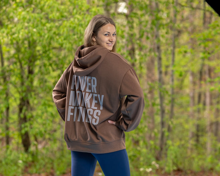 Brown Pullover Hoodie
