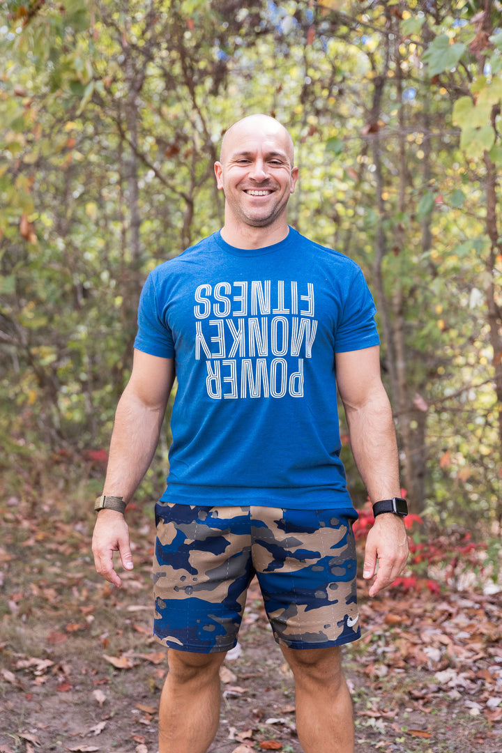 How's My Handstand Blue Unisex Tee